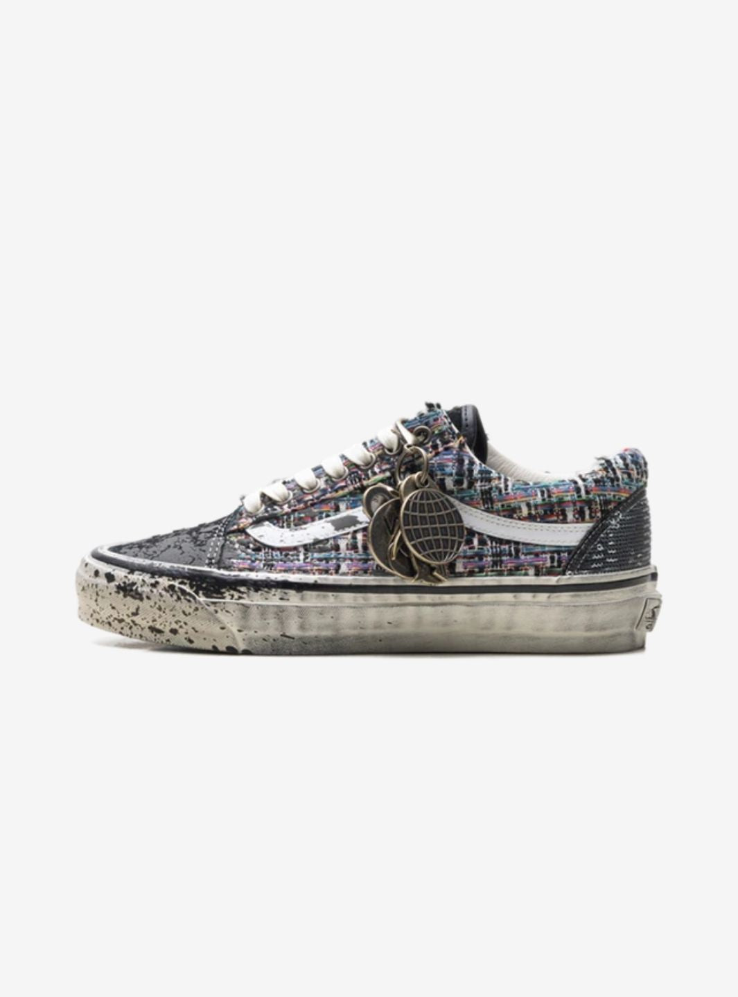 Vans Premium Old Skool Charms Black Grey - VN000D9VDE2 | ResellZone